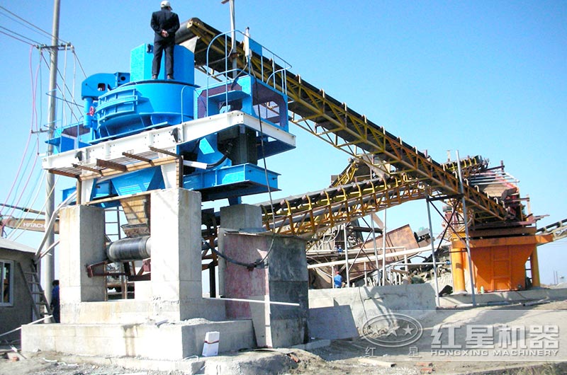 制砂生產(chǎn)線上的制砂設備