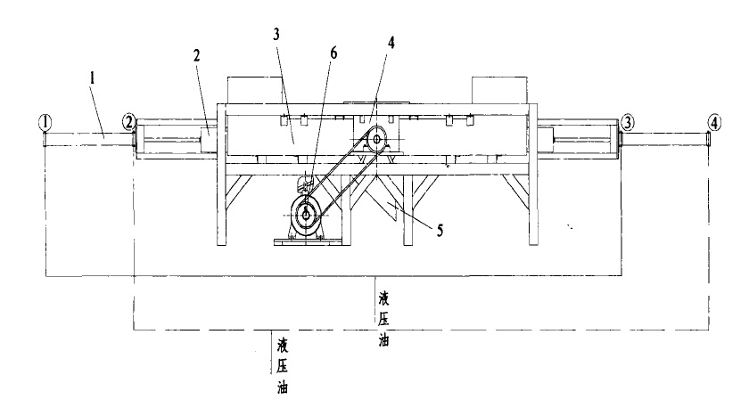 雙向進料的臥式破碎機 雙向進料的臥式破碎機結(jié)構(gòu)圖