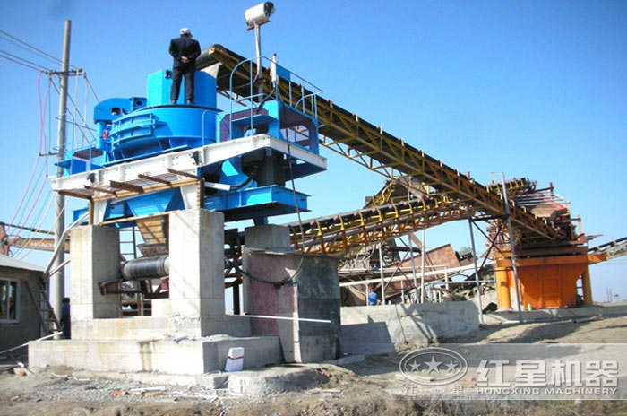 機制砂生產現(xiàn)場實拍