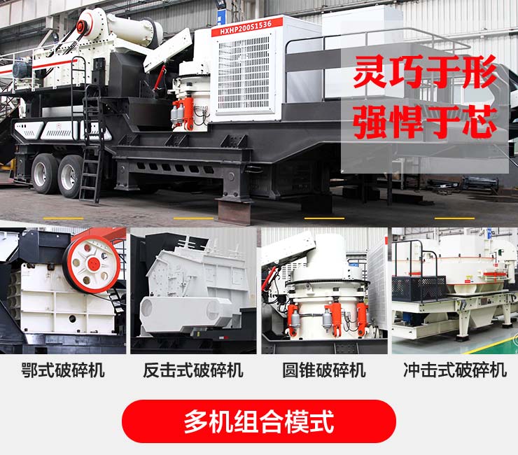 移動破碎站相當(dāng)于一條生產(chǎn)線 移動破碎站相當(dāng)于一條生產(chǎn)線
