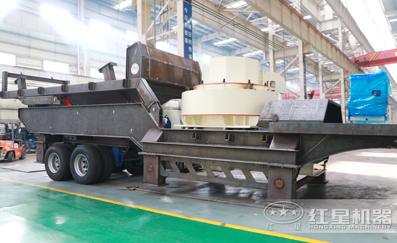 移動制砂機生產車間 移動制砂機生產車間