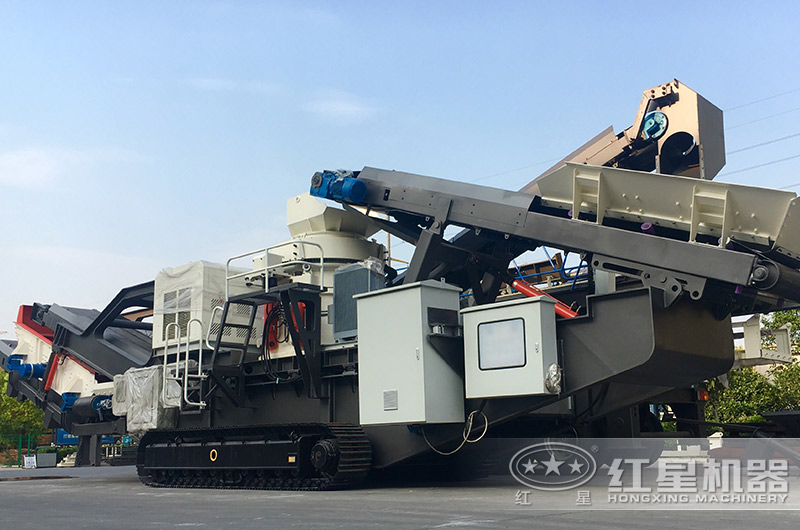 靈活轉(zhuǎn)場、生產(chǎn)自由的履帶移動破碎站