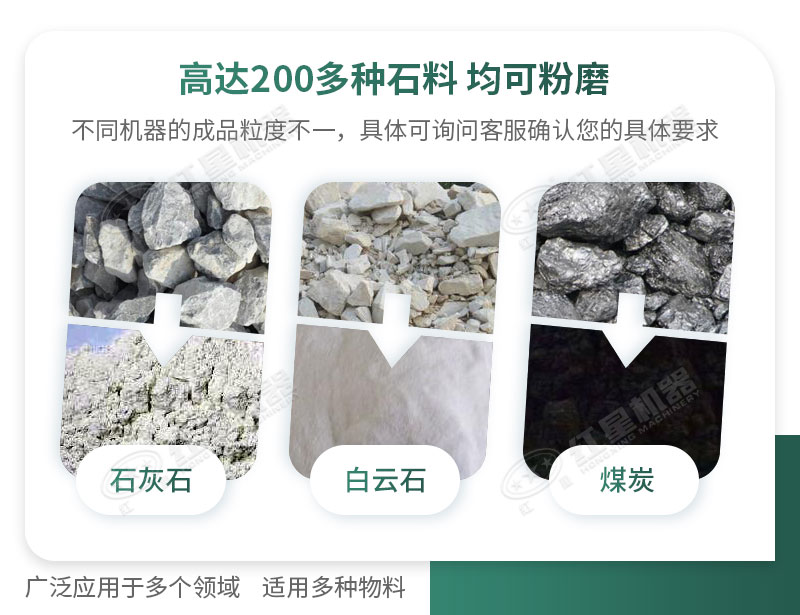 開廠如何選擇磨粉機(jī)型號？磨粉碎機(jī)有哪些型號？