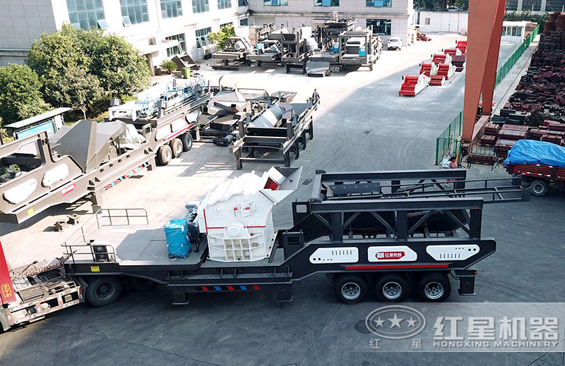 移動式鵝卵石制砂機 移動式鵝卵石制砂機