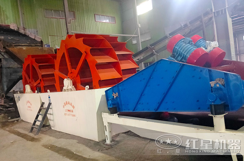 時產(chǎn)160噸洗沙機(jī)型號有哪些？搭配脫水篩減少細(xì)沙流失