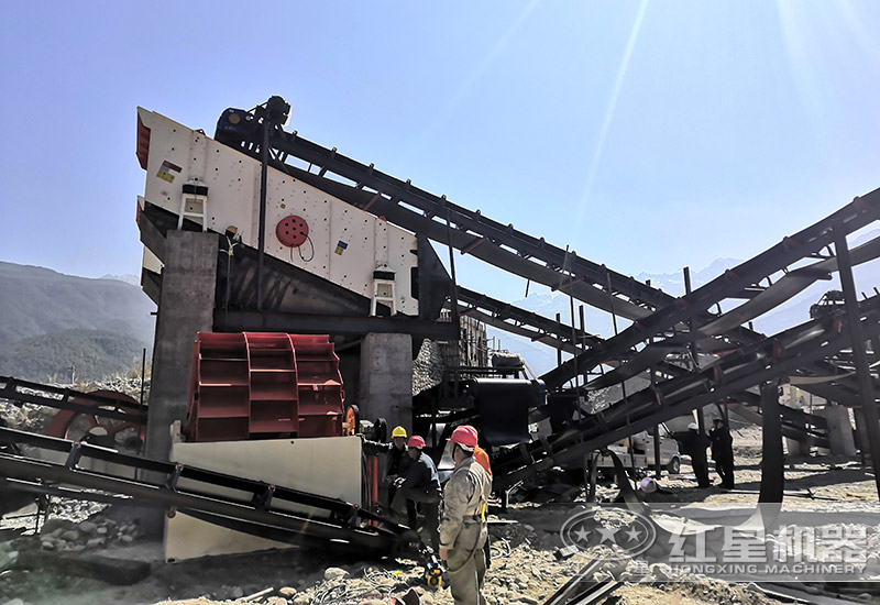 紅星機器客戶洗砂生產(chǎn)線現(xiàn)場實拍 紅星機器客戶洗砂生產(chǎn)線現(xiàn)場實拍