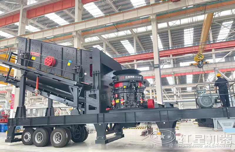 輪胎移動混凝土粉碎機 輪胎移動混凝土粉碎機