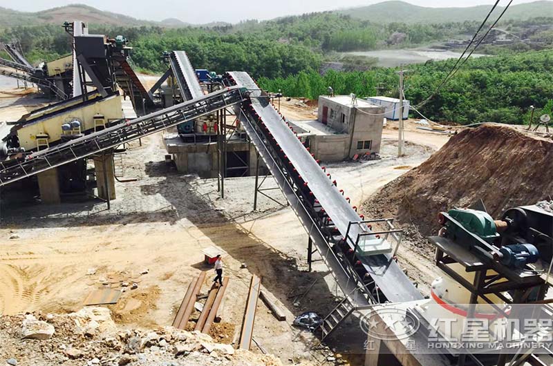 石頭粉碎成沙子生產(chǎn)線(xiàn) 石頭粉碎成沙子生產(chǎn)線(xiàn)